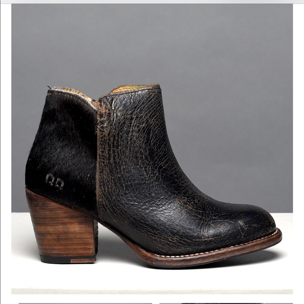 Bed Stu Yell Booties in Black Lux